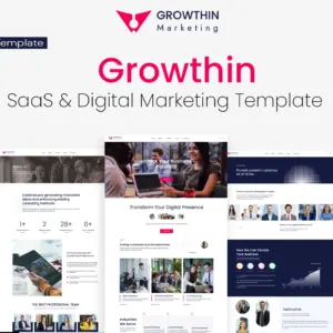 Growthin – SaaS & Digital Marketing Template