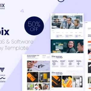 Loopix – Tech, SaaS & Software Company Template