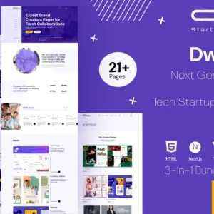 Dwiptan - Next Gen Business & Tech Startup Template