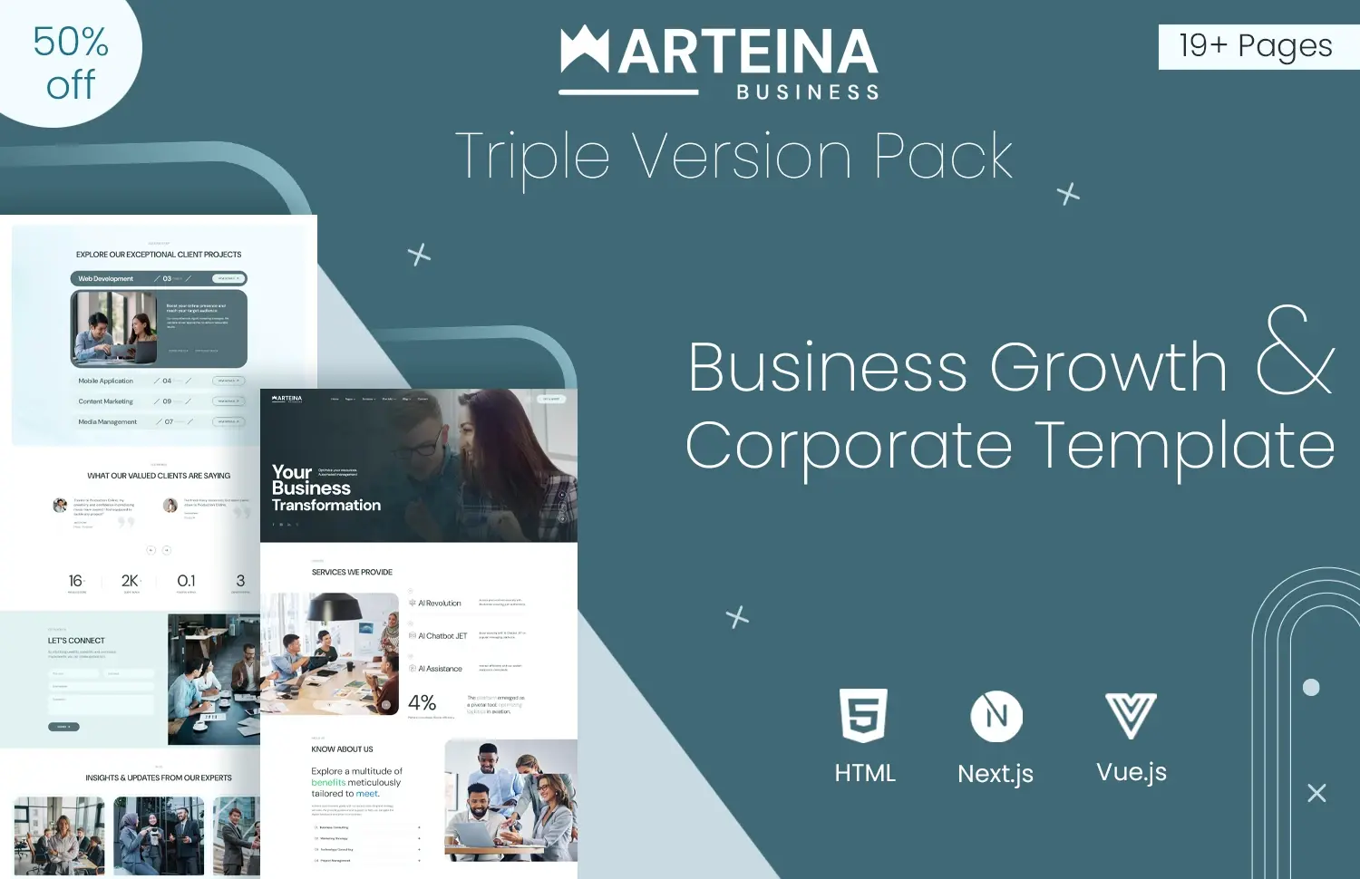 Arteina – Business Growth & Corporate Template