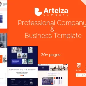 Arteiza – Professional Company & Business Template