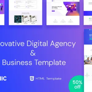 Conic – Innovative Digital Agency & Business Template