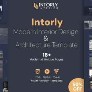 Intorly – Modern Interior Design & Architecture Template