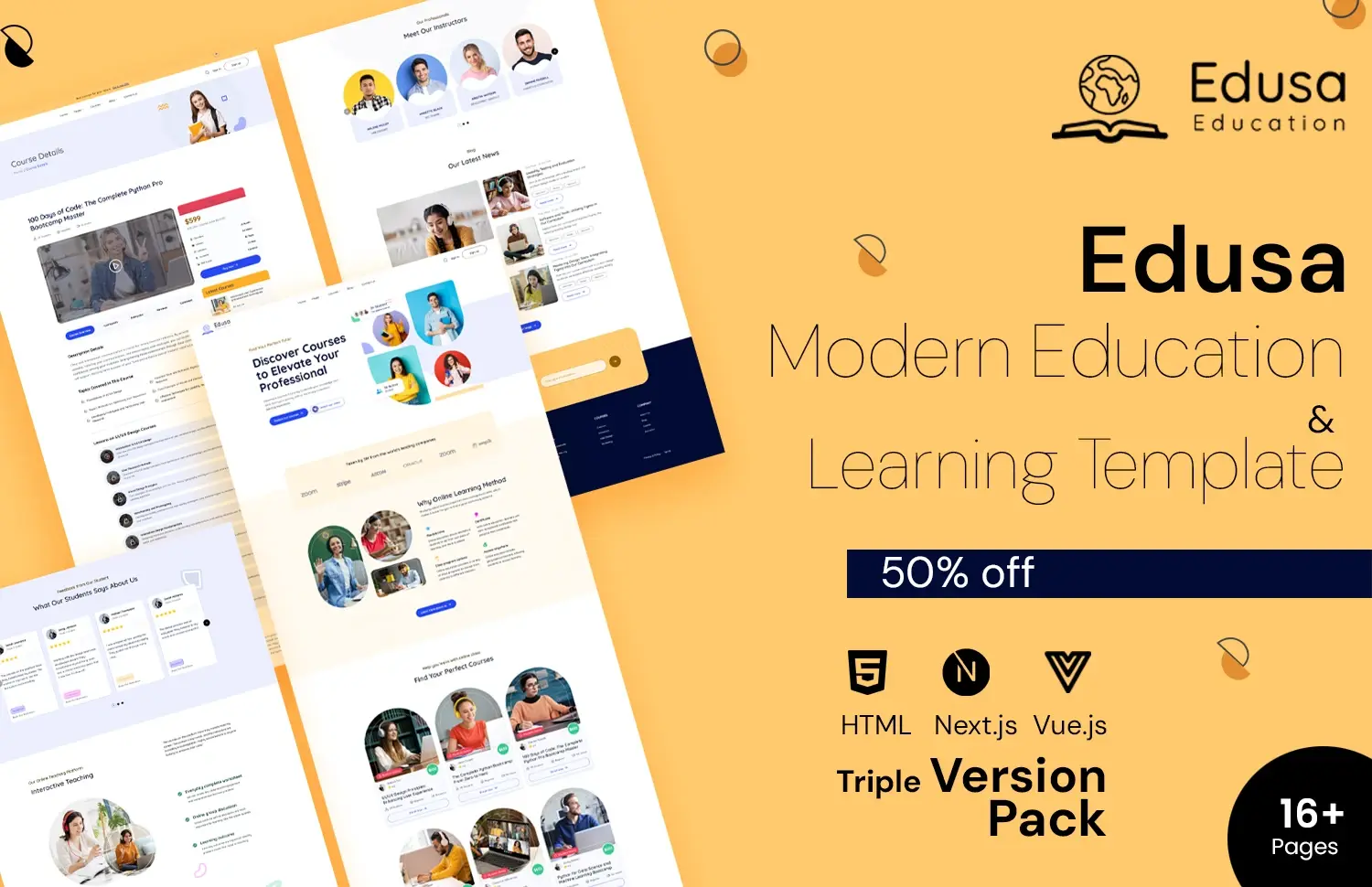 Edusa – Modern Education & Learning Template