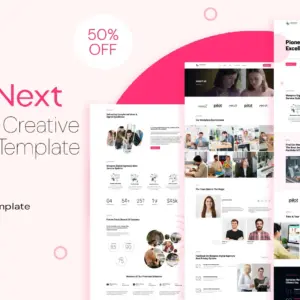 IdeaNext - Fresh & Creative Design Template