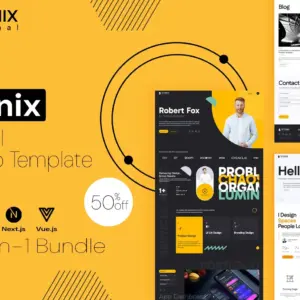 Tetonix - Personal Portfolio Template