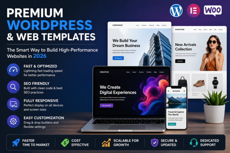 Premium WordPress & Web Templates: The Smart Way to Build High-Performance Websites in 2026