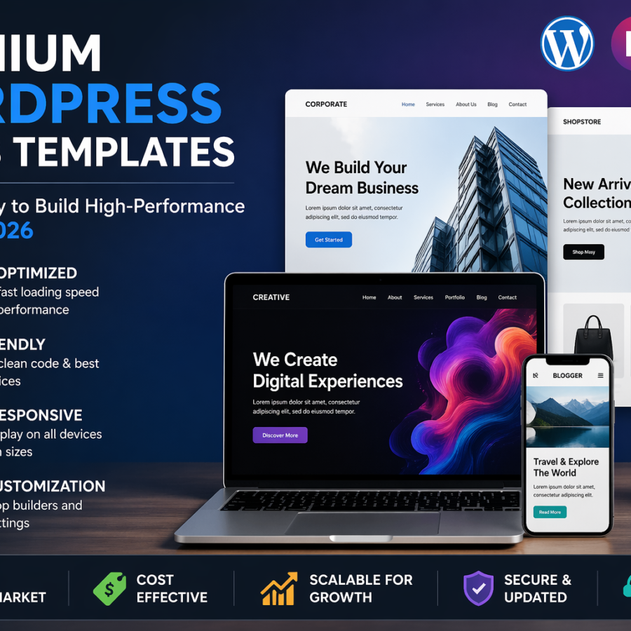Premium WordPress Web Templates